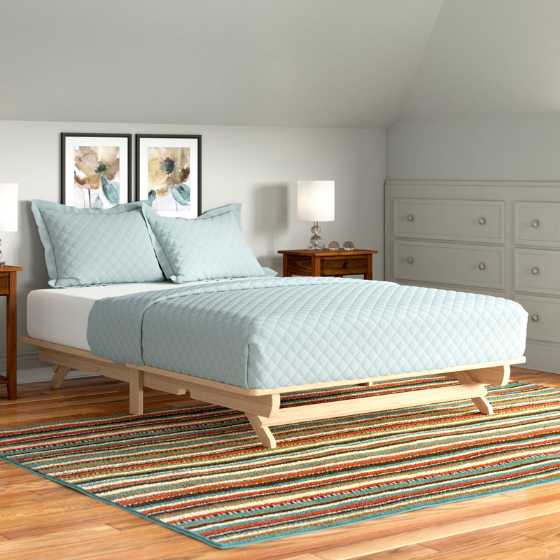 Union rustic bed frame discount